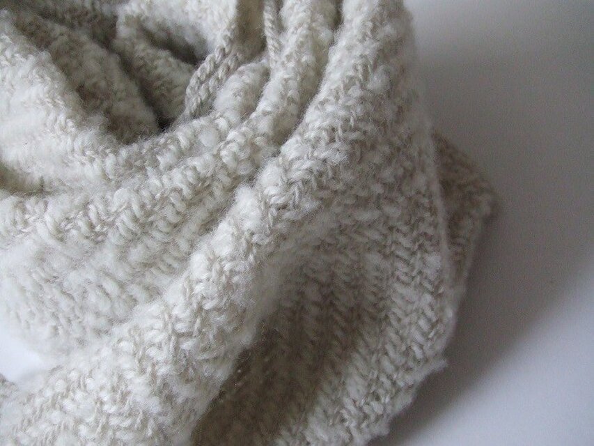 手織りマフラー・・2016クリスマスⅰ