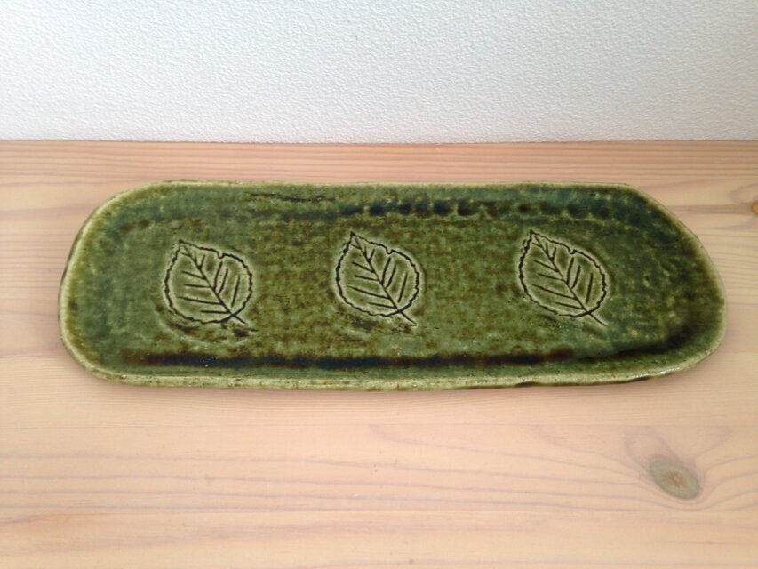 織部長皿① 値下げしました！