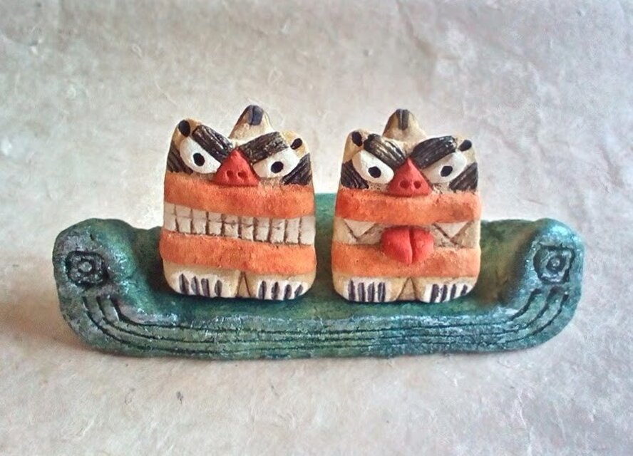 波乗りシーサー