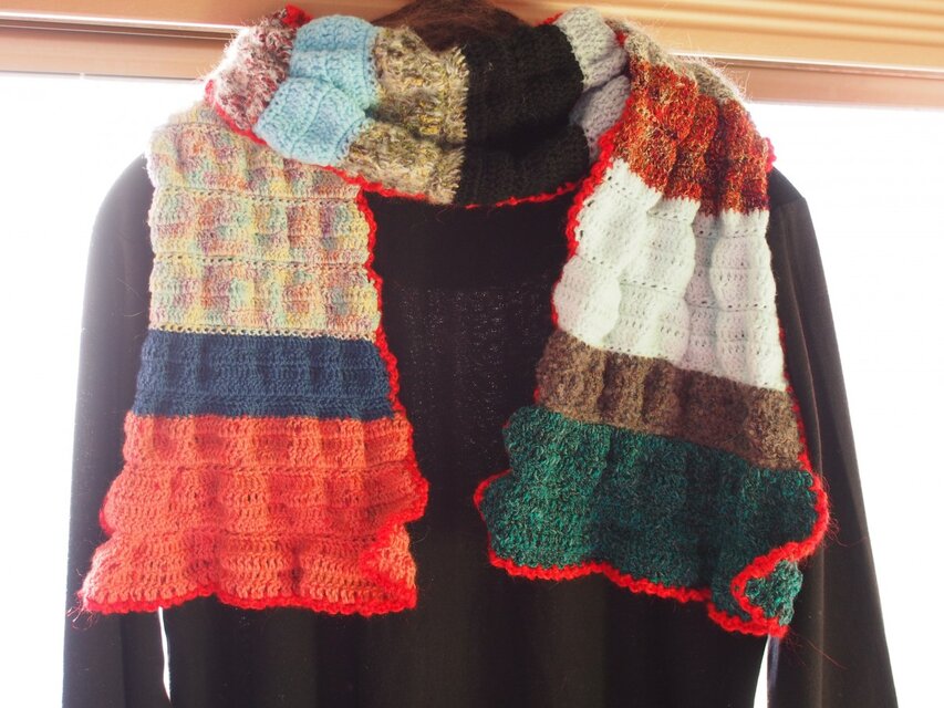 *しましまマフラー*