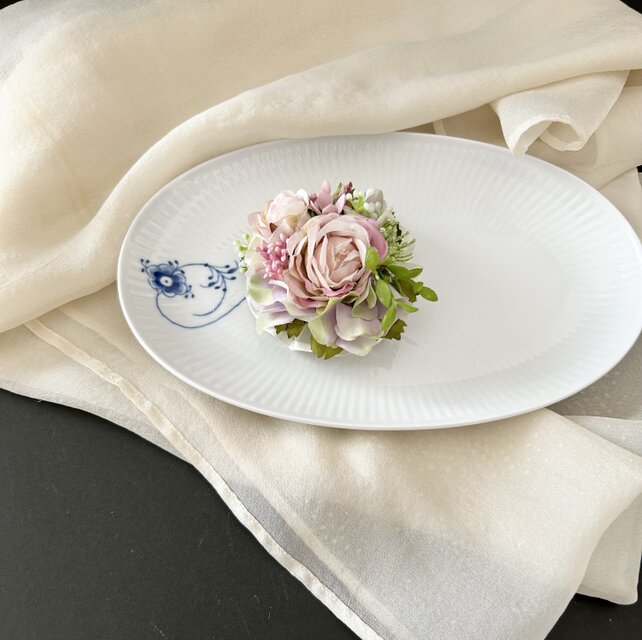 ローズコサージュ&ヘアアクセサリーlll