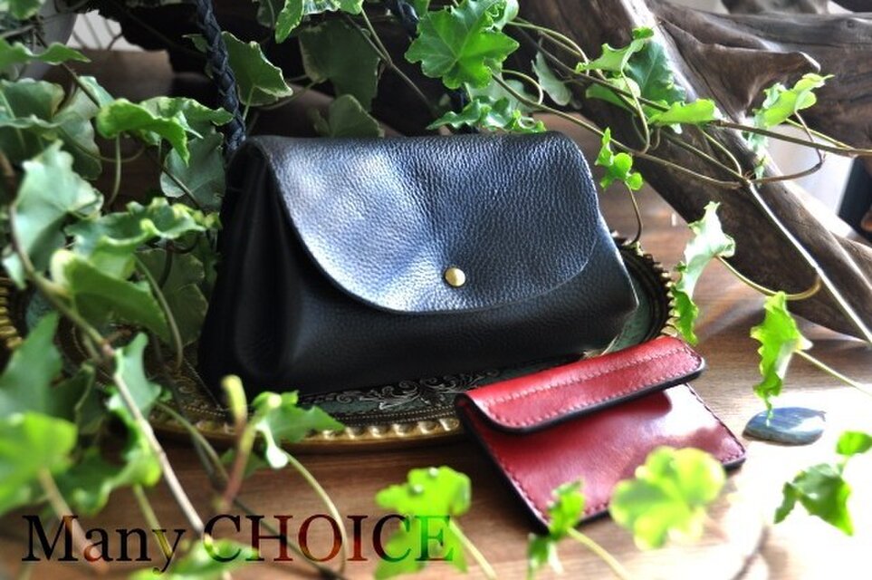 イタリアン・コインキャッチャー・アコーディオンバック（黒）