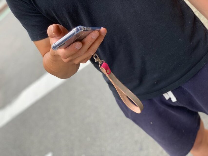 △BELT 無機質なグレーの女子力↑「ベルトステッチ ロング