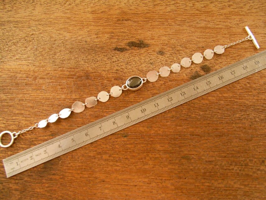 ブラックスターサファイア ○○ブレスレット | iichi 日々の