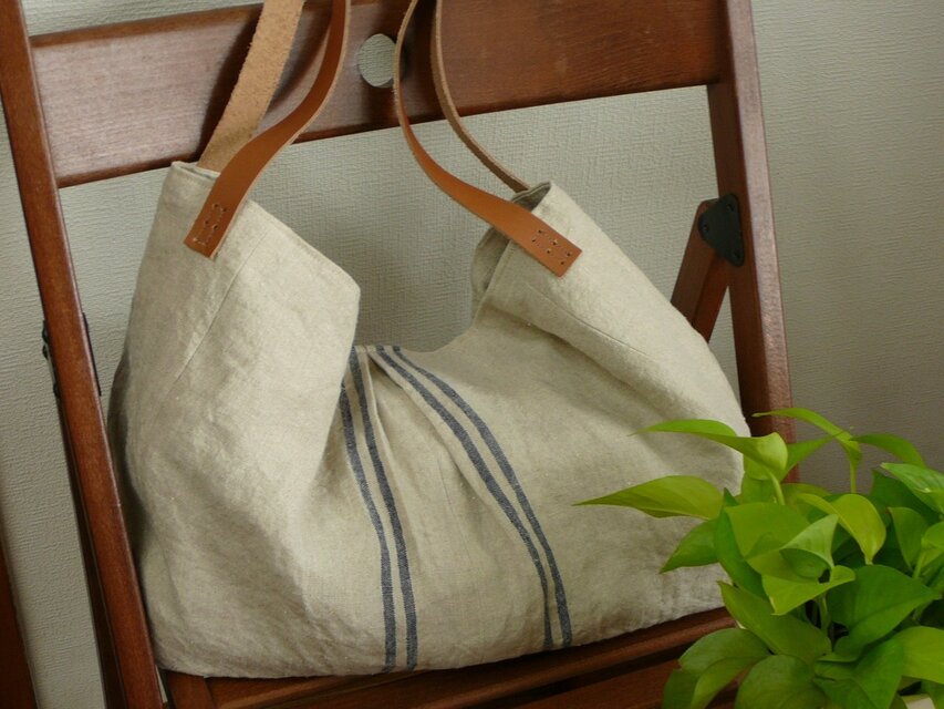 くったりリネントートバック