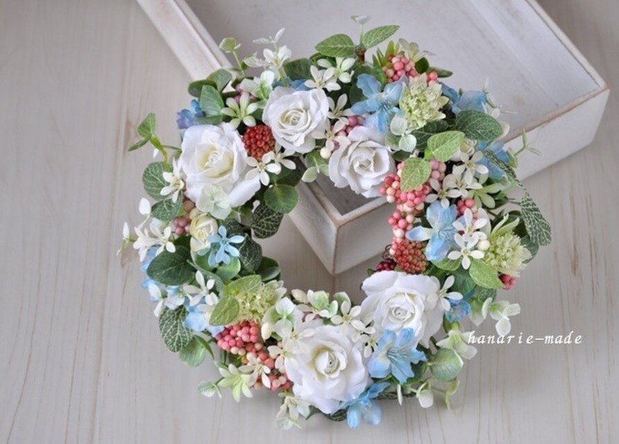 Aさま　オーダー　20㎝リース2点