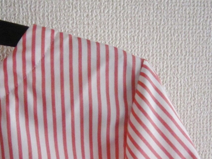 ストライプのブラウス１０