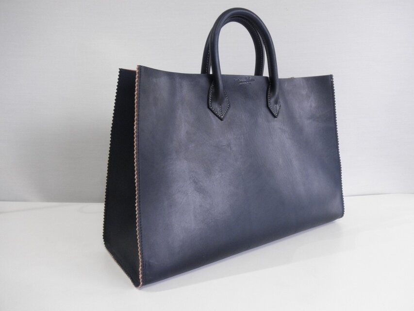 ギザギザバッグ　(タイプツー　カラーディープブルー)