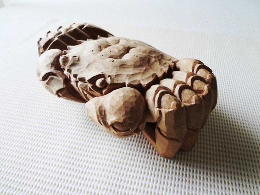 前向きに歩くカニ「毛ガニ・スペシャル」A