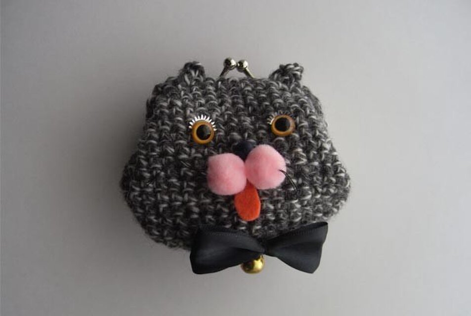 ねこさんガマグチ