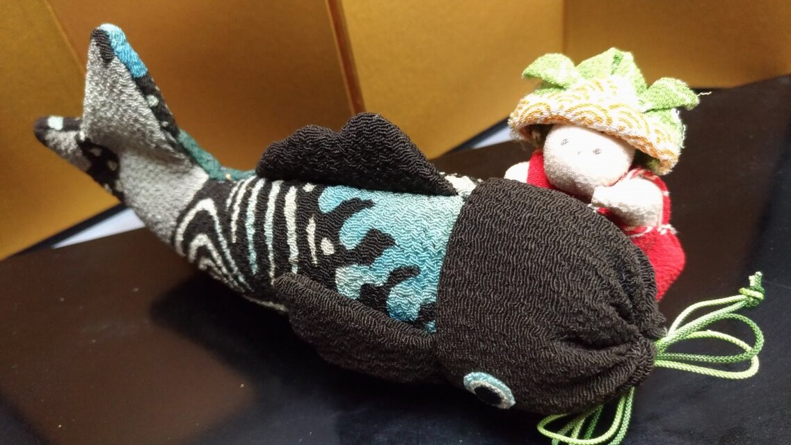 縮緬細工のこいのぼり　１０８