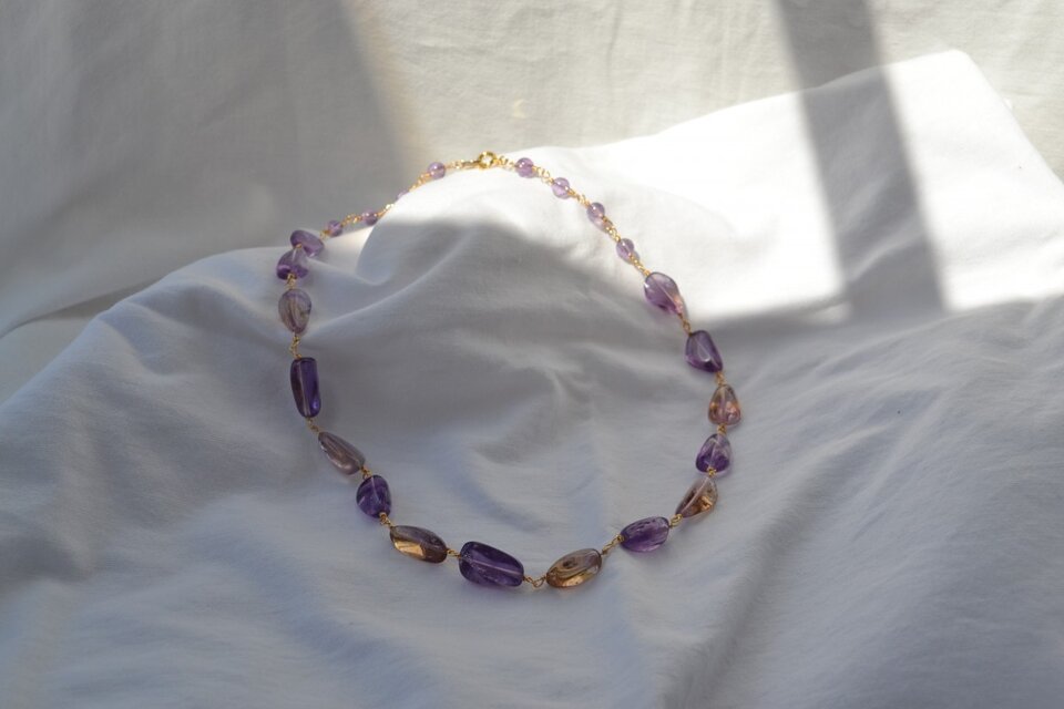 アメトリンネックレス　65