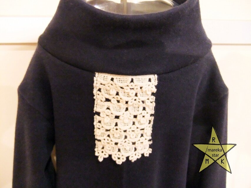 №03.タートルワンピース☆80サイズ