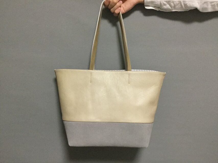 レザーリバーシブルトートバッグ344