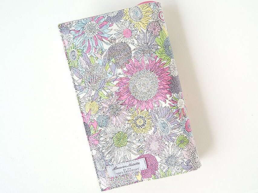 リバティ 新書 ブックカバー スモールスザンナ ライトピンク