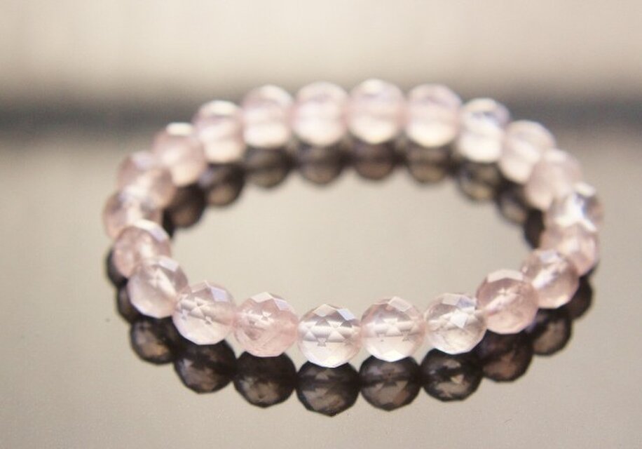 ローズクォーツ　ブレスレット