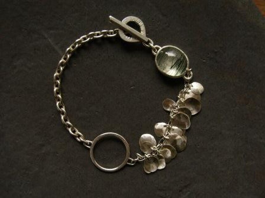 サージェナイト　ふさふさブレスレット　