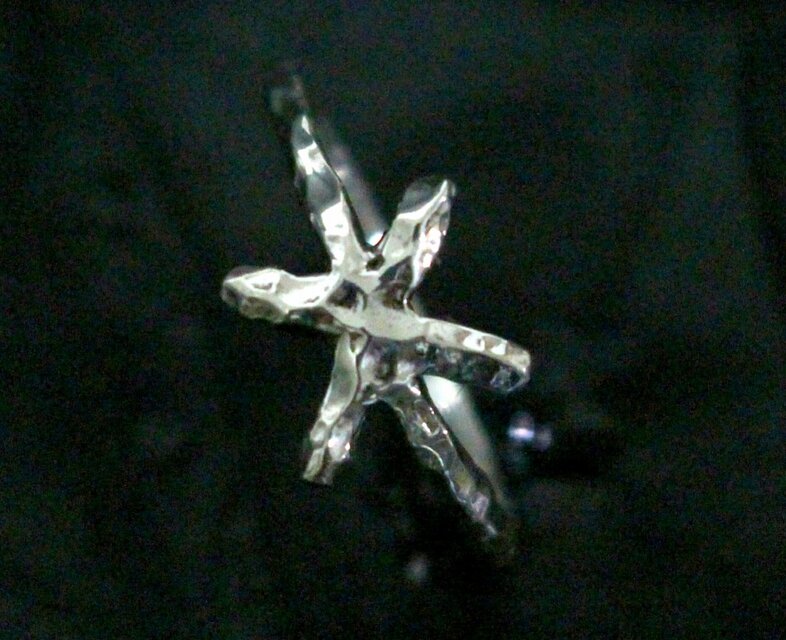 マザールーン "ハガル" の指輪／シルバー925／鎚目