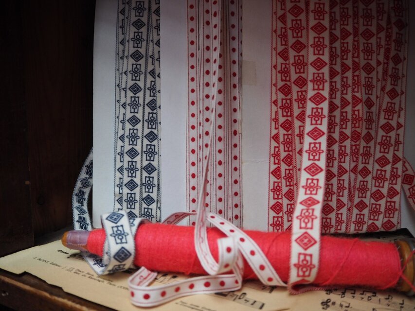 ジャガードcotton　tape　2m