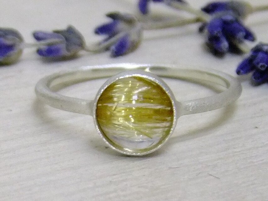 ルチルキャッツアイ＊925ring