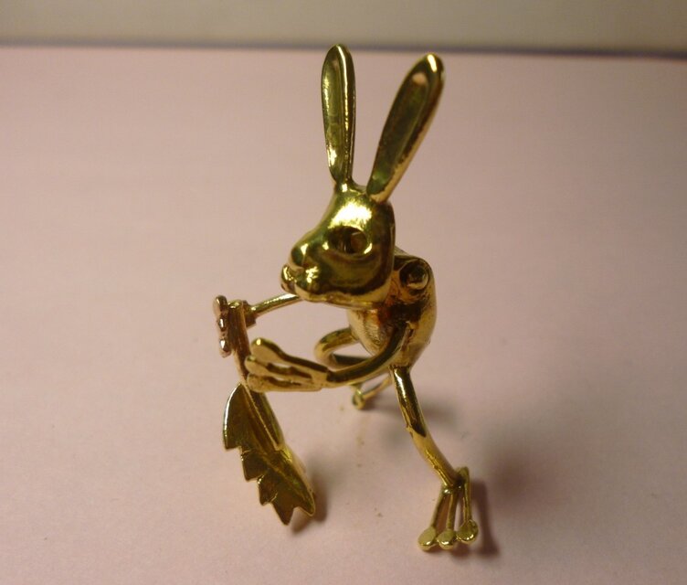 鳥獣戯画ごっこ （ウサギ役）