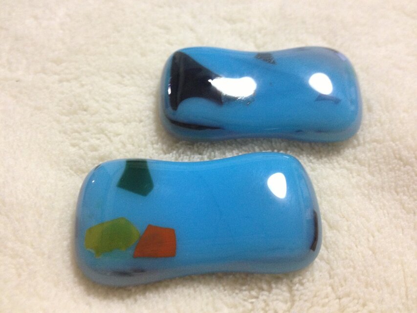 ガラスの箸置き