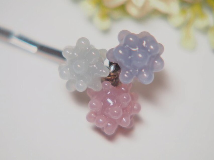 こんぺいとうのヘアピン　おとな色