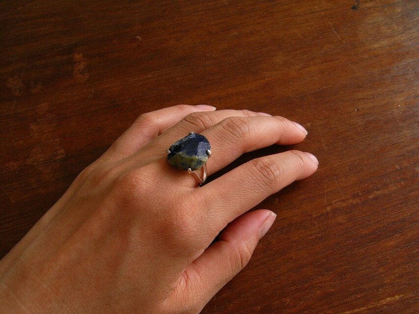 ラピスラズリ様 リクエスト 2点 まとめ商品 ラピスラズリ リング 2 | iichi 日々の暮らしを心地よくする