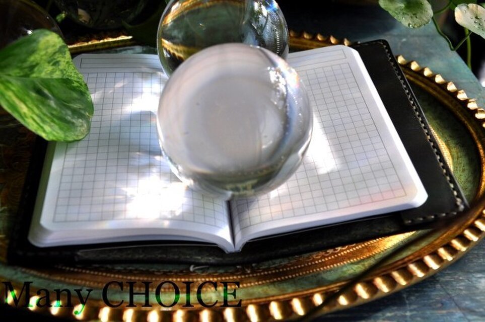 イタリアンオイルバケッタレザー・ロディアメモ帳カバー・アンリミテッド（マラカイト）