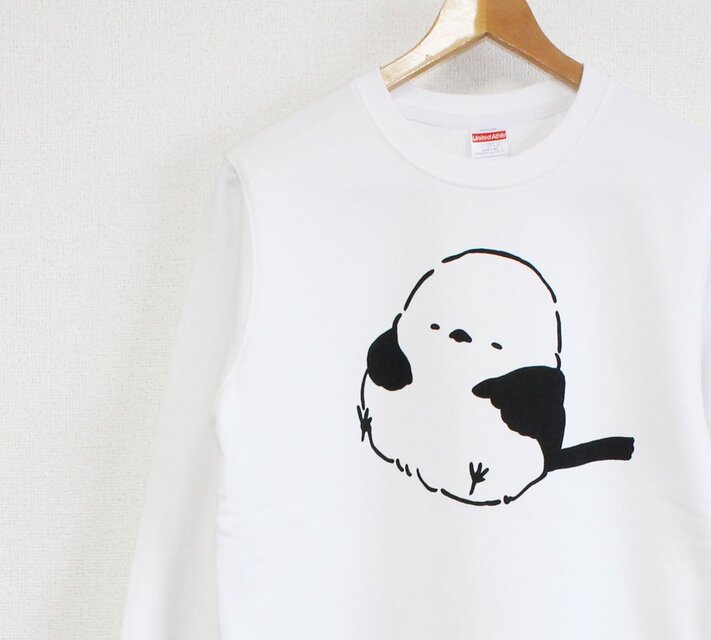 シマエナガの一瞬だけ横にならせて。。。　スウェット