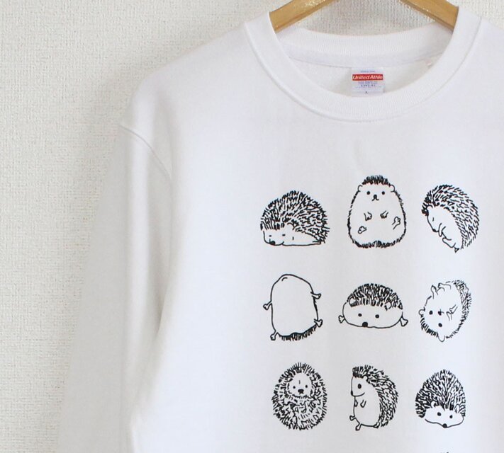 ハリネズミの日常　スウェット