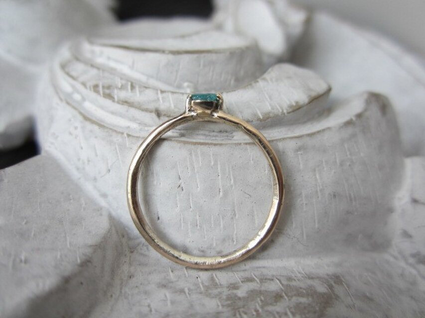 パライバトルマリン・ピンキーリング（10k）（売約済） | iichi 日々