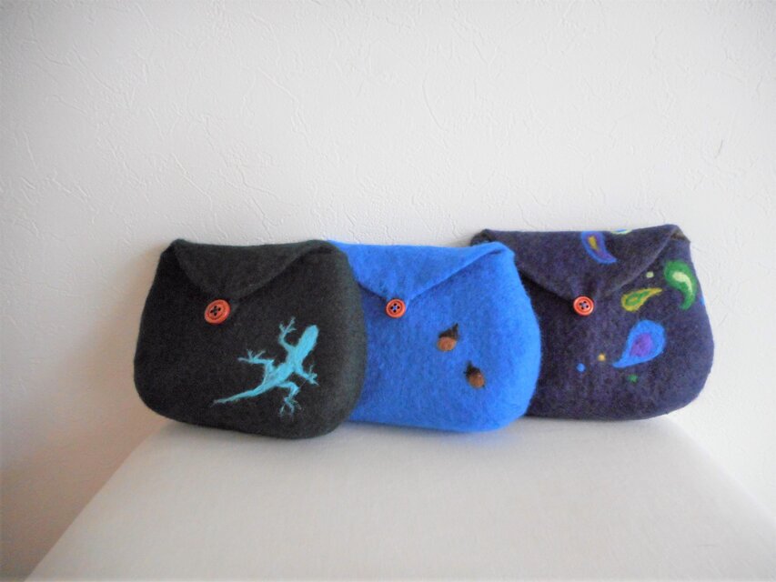 やしきのチャタ様 オーダー品　ポーチ３つ