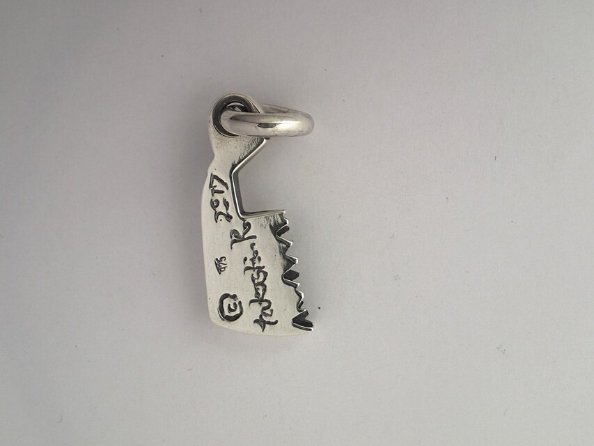 のこぎり鋸925シルバーペンダント925刻印ありGD-003 ノコギリペンダント 工具のペンダント のこぎり 鋸 | iichi 日々の