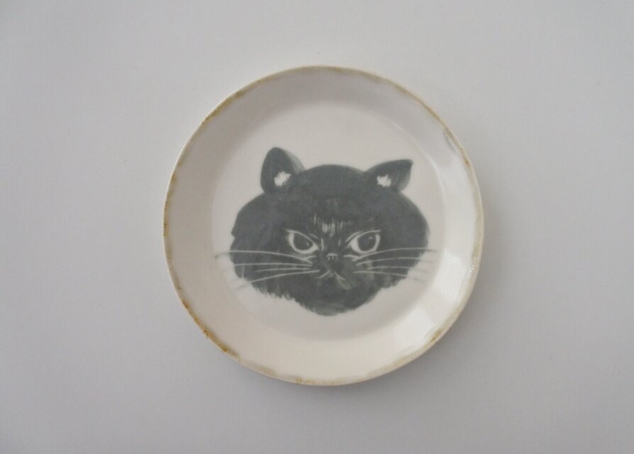 ネコプレート皿