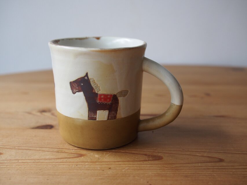 馬のコーヒーカップ