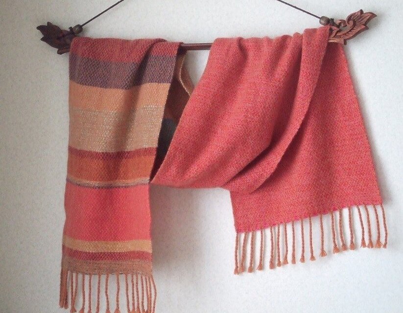 手織りカシミアマフラー・・エスニック | iichi 日々の暮らしを  