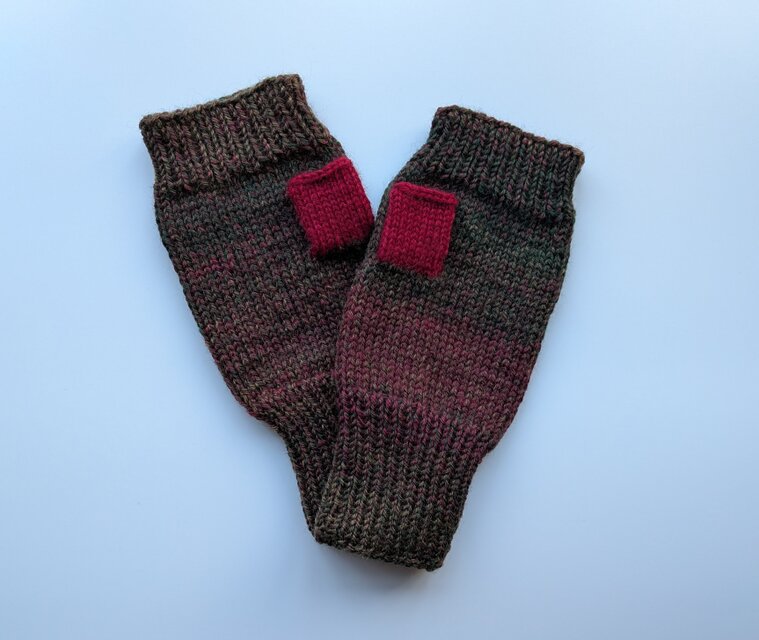 ハンドウォーマー エンジ杢