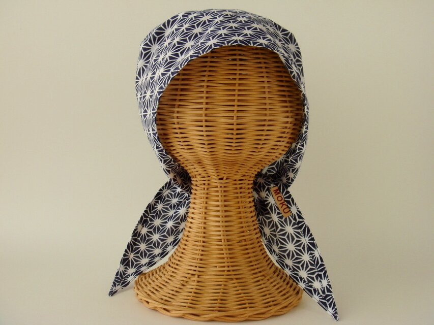 手ぬぐいバンダナ 11-NB【再5販】 | iichi 日々の暮らしを心地よくする