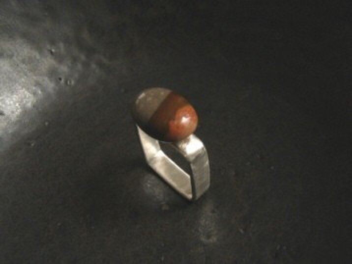 ジャスパー４角いリング