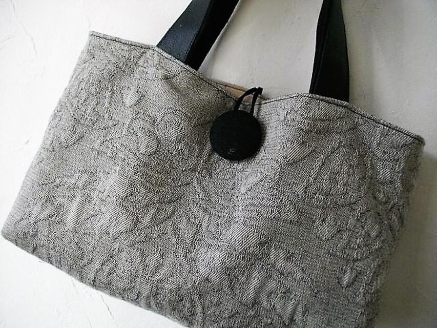 イタリアインテリアファブリック大人のトートバッグ