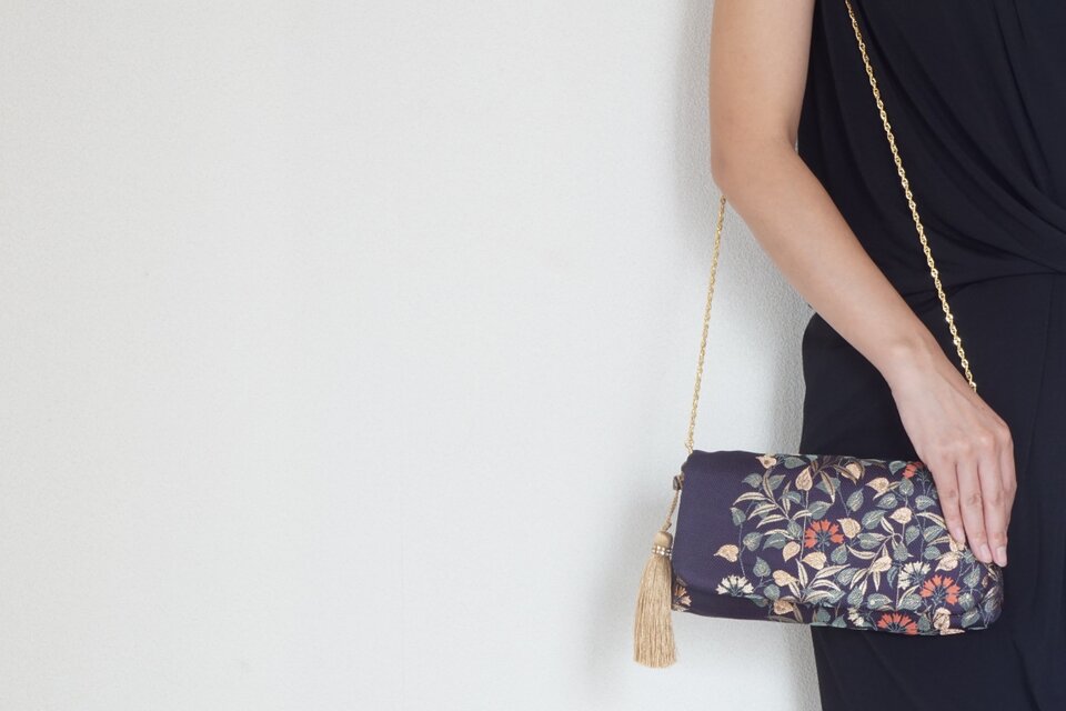 帯バッグ用ロングチェーン（ゴールド・120cm）