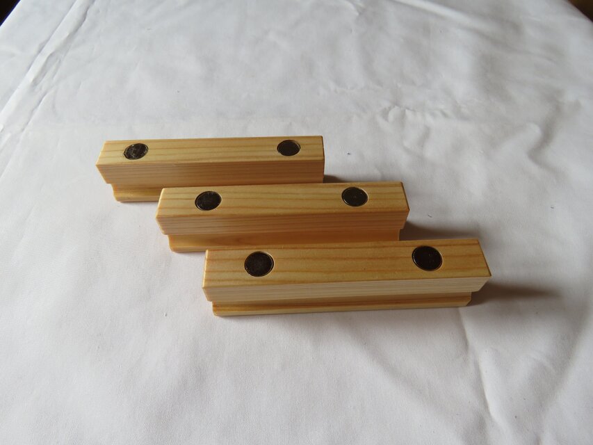 強力　マグネット　3本組　　バータイプ