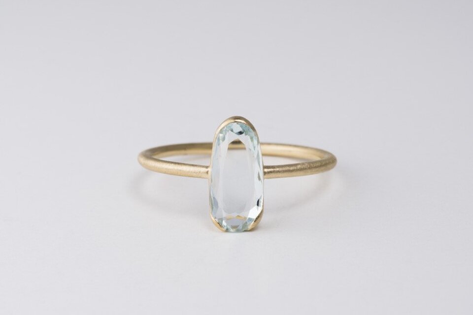 Rohmer アクアマリンリング