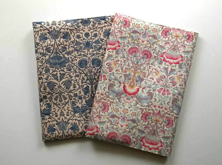 リバティプリント 単行本用（Lodden Wood A・ B）