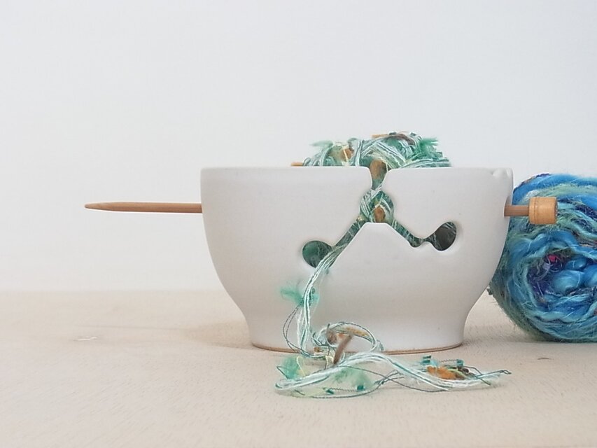 ヤーンボウル　Walk 白