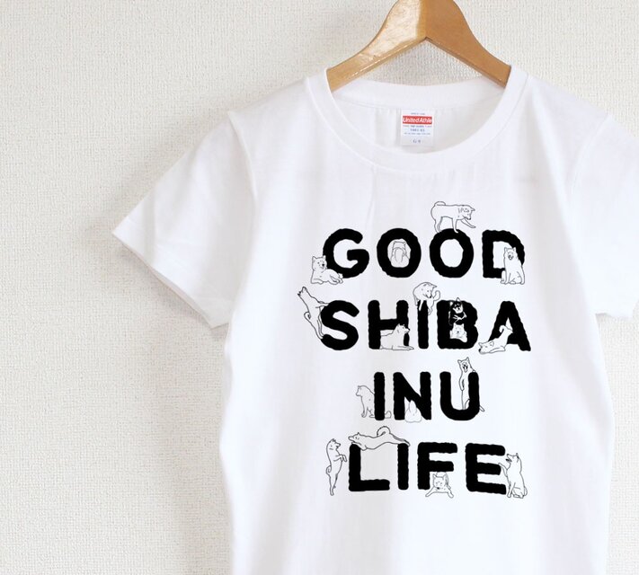 柴犬がいっぱい　レディースタイプ