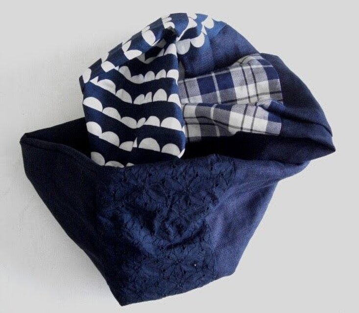 スヌード　スイートネイビー　送料無料