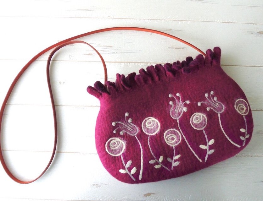 フリフリポシェットローズガーデン　＊カシスピンク＊