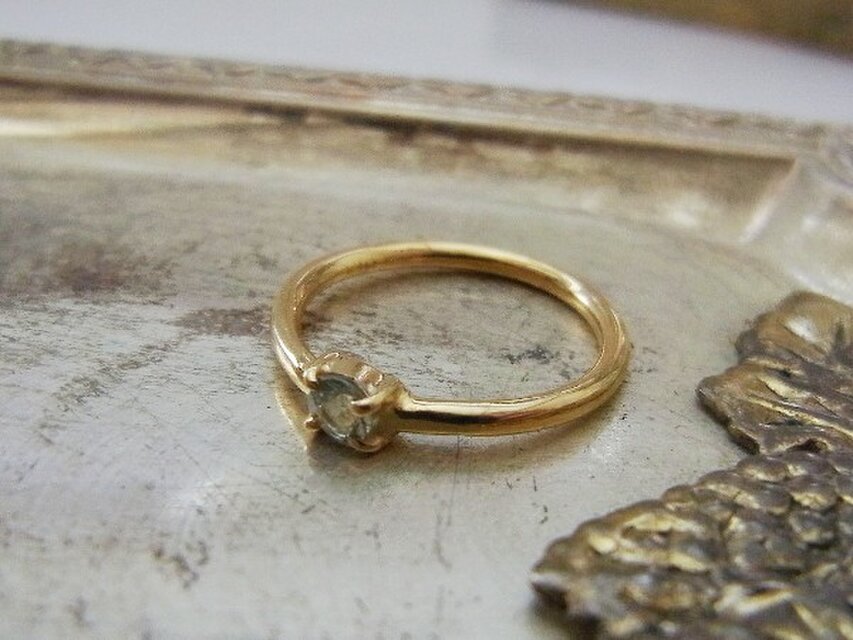 candy pinky basic - K18 x green sapphire